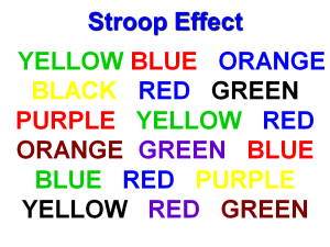 Stroop-Effect